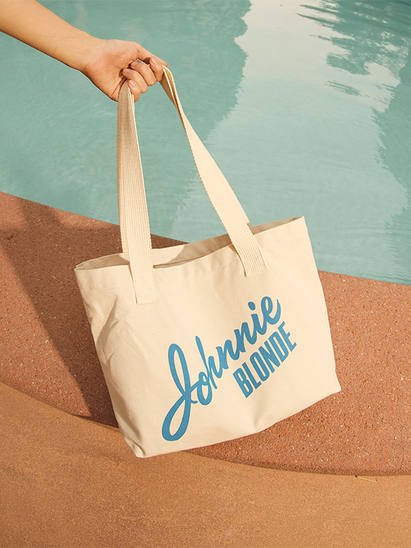 “Johnnie Blonde X Frankgarcon” Tote Bag