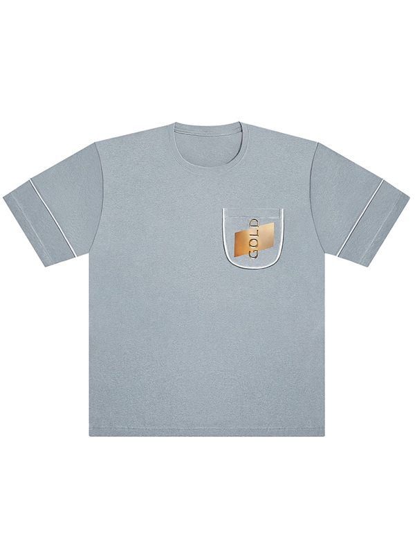 “GOLD” T-Shirt Over Size