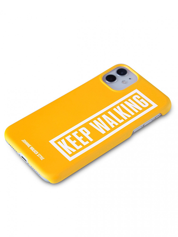 “Keep Walking” Iphone11 Case (Yellow)