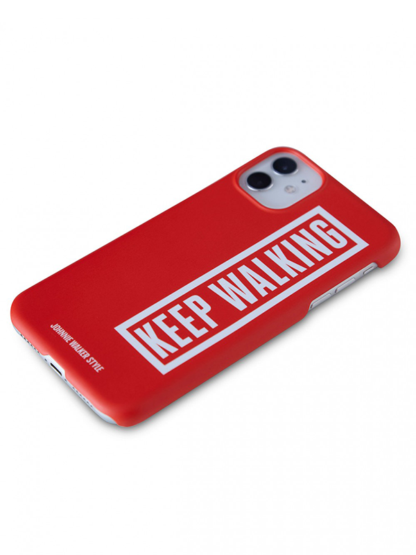 “Keep Walking” Iphone11 Case (Red)