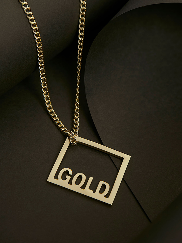 JW x T.Twinkle GOLD necklace