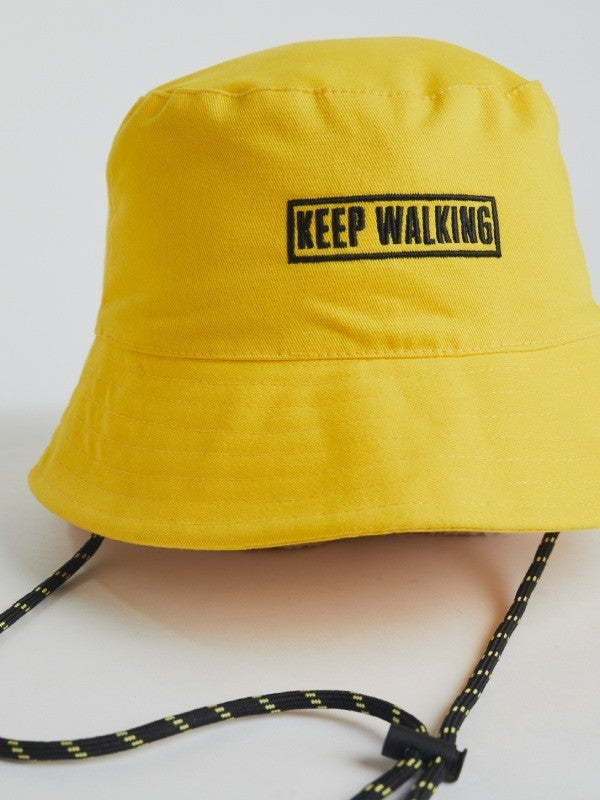 "Keep walking" Bucket Hat