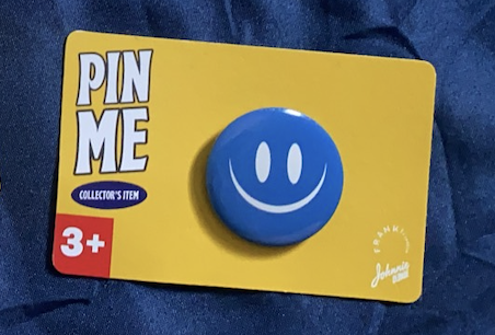 “Johnnie Blonde X Frankgarcon” Pin