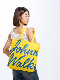 Johnnie Walker Blonde Tote Bag  Yellow