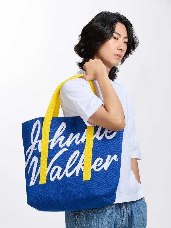 Johnnie Walker Blonde Tote Bag  Blue